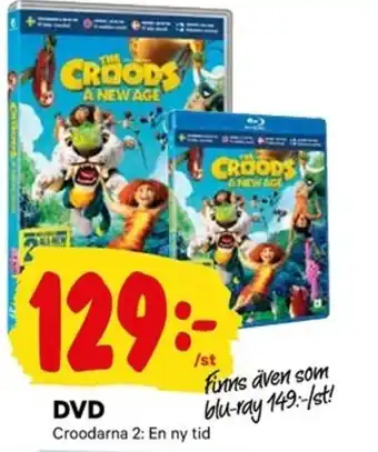 Croodarna 2: En ny tid DVD