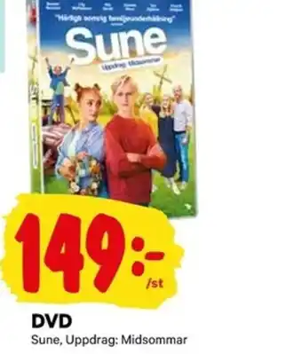 City Gross Sune, Uppdrag: Midsommar DVD erbjuda