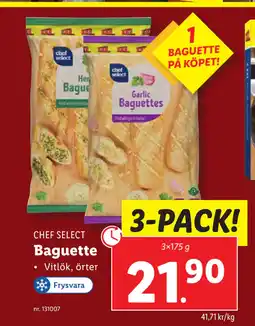 Lidl Baguette erbjuda