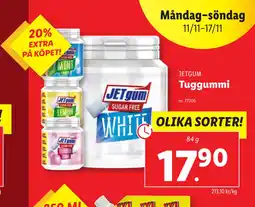 Lidl Tuggummi erbjuda