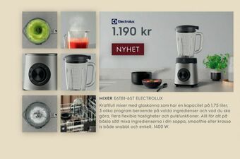 Electrolux Home Electrolux Blender erbjuda