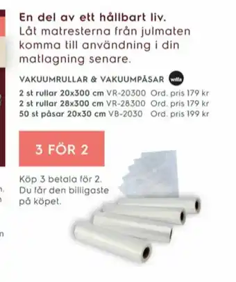Electrolux Home Wilfa Imageannons erbjuda