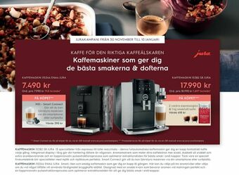 Electrolux Home Jura Espressomaskin erbjuda