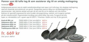 Electrolux Home Ballarini Stekpanna erbjuda