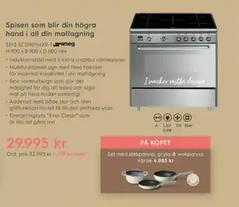 Electrolux Home Smeg Spisar erbjuda