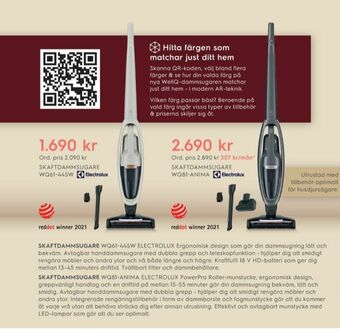 Electrolux Home Electrolux Dammsugare erbjuda