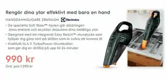 Electrolux Home Electrolux Handdammsugare erbjuda
