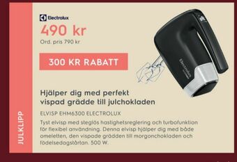 Electrolux Home Electrolux Elvisp erbjuda