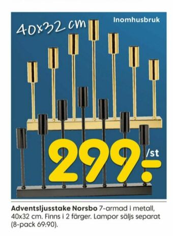 Rusta Adventsljusstake erbjuda