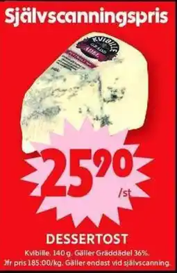 ICA Maxi Dessertost erbjuda