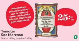 Hemköp Tomater san marzano erbjuda