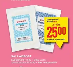 Willys Salladsost erbjuda