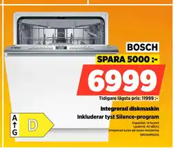 Power Integrerad diskmaskin erbjuda