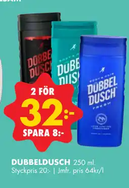 ÖoB DUBBELDUSCH erbjuda