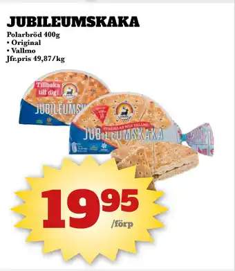 Bonum Matmarknad JUBILEUMSKAKA erbjuda