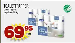 Matdax TOALETTPAPPER erbjuda