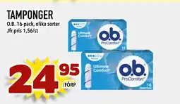 Matdax TAMPONGER erbjuda