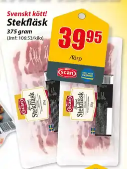 Extra Mjällby Stormarknad Stekfläsk erbjuda