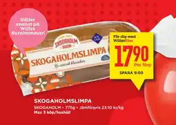 Willys SKOGAHOLMSLIMPA erbjuda