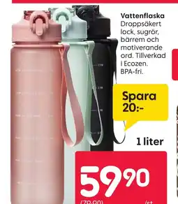 Rusta Vattenflaska erbjuda
