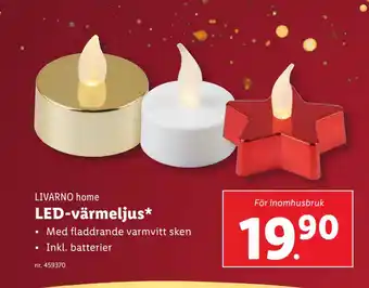 Lidl LIVARNO home erbjuda