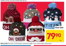 Rusta Mössa LED erbjuda