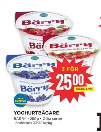 Willys BÄRRY Yoghurtbägare erbjuda