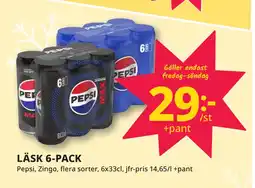 Tempo LÄSK 6-PACK erbjuda
