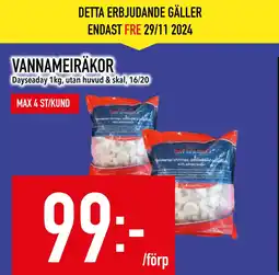 Matdax VANNAMEIRÄKOR erbjuda