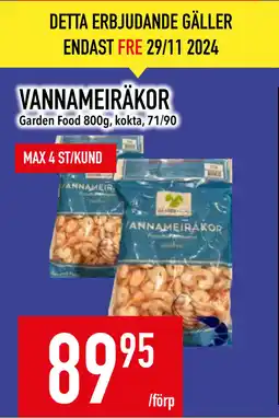 Matdax VANNAMEIRÄKOR erbjuda