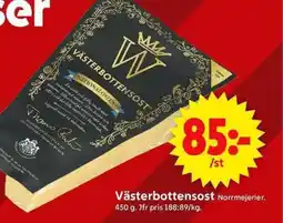 ICA Supermarket Västerbottensost Norrmejerier erbjuda