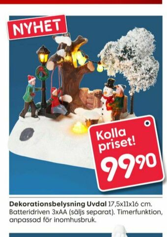 Rusta Ljusdekoration erbjuda