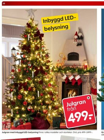 Rusta Julgran erbjuda