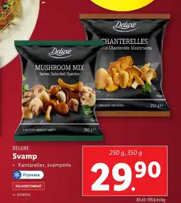 Lidl DELUXE Svamp erbjuda