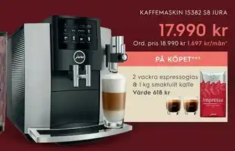 Kaffemaskin 15382 s8 jura