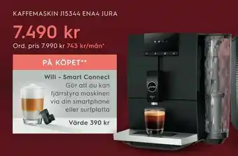Electrolux Home Kaffemaskin j15344 ena4 jura erbjuda