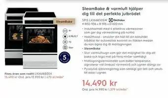 Electrolux Home SPIS LKI66850SW erbjuda