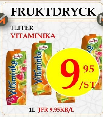 Matmixen Fruktdryck erbjuda