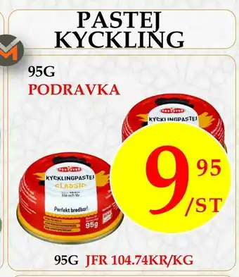 Pastej kyckling