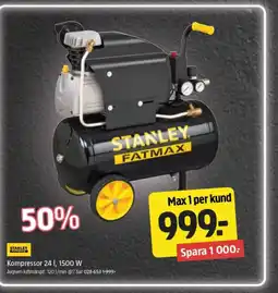 Jula Kompressor 24 I, 1500 W erbjuda