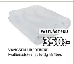 JYSK VANGSEN FIBERTÄCKE erbjuda