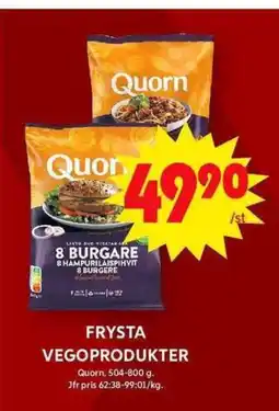 QUORN Frysta vegoprodukter