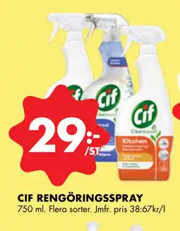 ÖoB CIF RENGÖRINGSSPRAY erbjuda