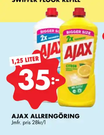 ÖoB AJAX ALLRENGÖRING erbjuda