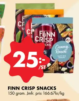 ÖoB FINN CRISP SNACKS erbjuda