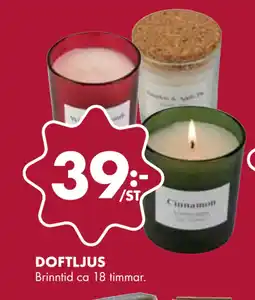 ÖoB DOFTLJUS erbjuda