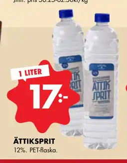 ÖoB ÄTTIKSPRIT erbjuda