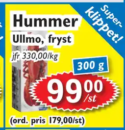 T-jarlen Hummer erbjuda