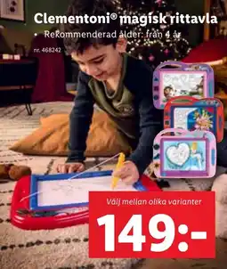 ClementoniⓇ magisk rittavla