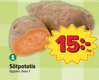 Östenssons Sötpotatis erbjuda